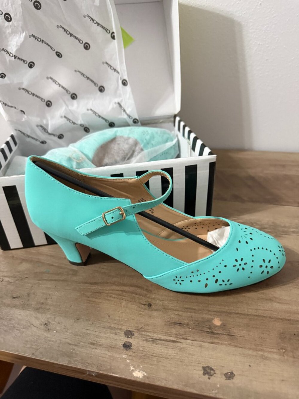 ✨ Chase & Chloe Vintage Style Mary Jane Pumps 11